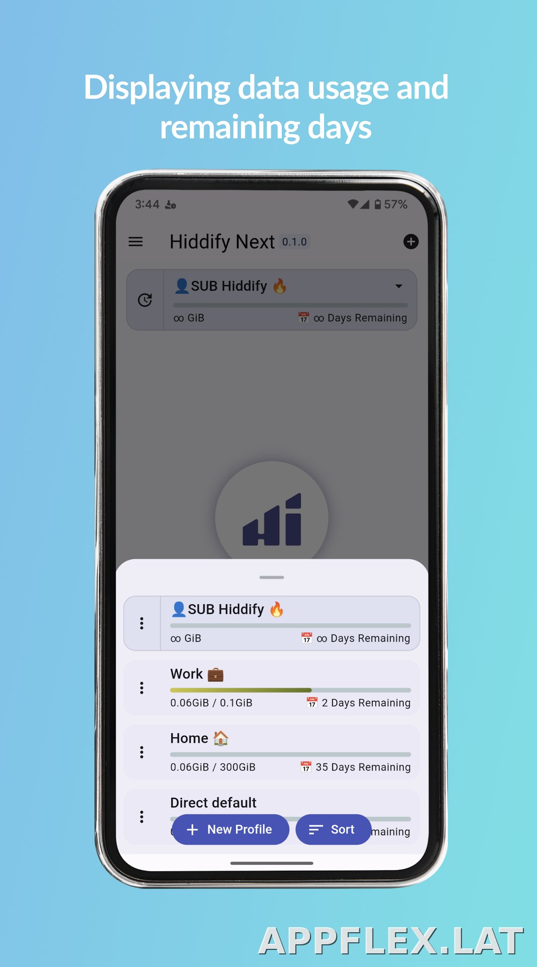 Hiddify скриншот 5